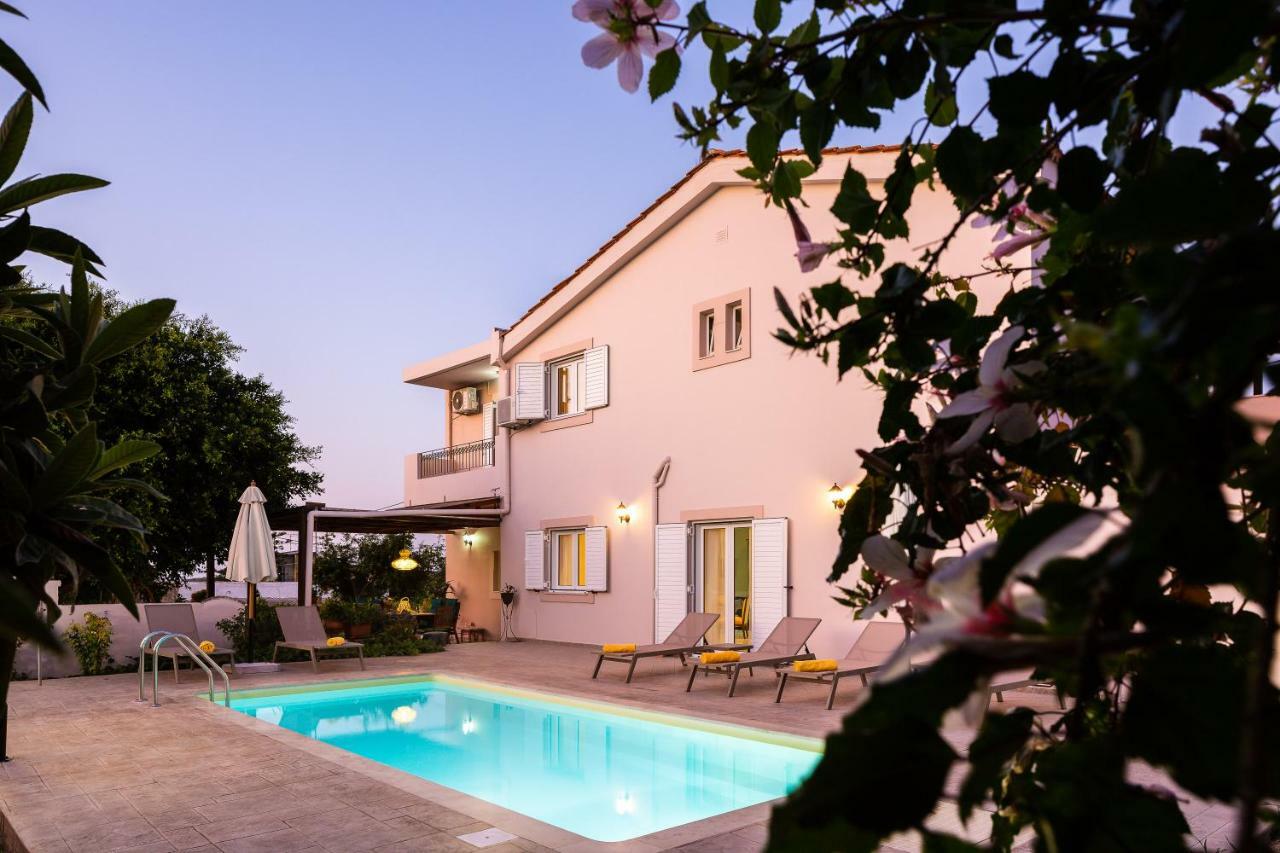Carpe Diem-Luxury Villa With Private Pool Agia Paraskevi  Extérieur photo