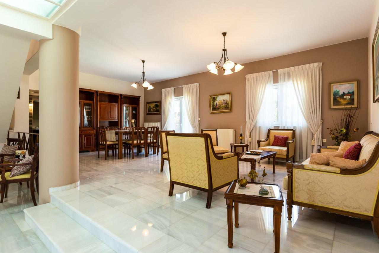 Carpe Diem-Luxury Villa With Private Pool Agia Paraskevi  Extérieur photo