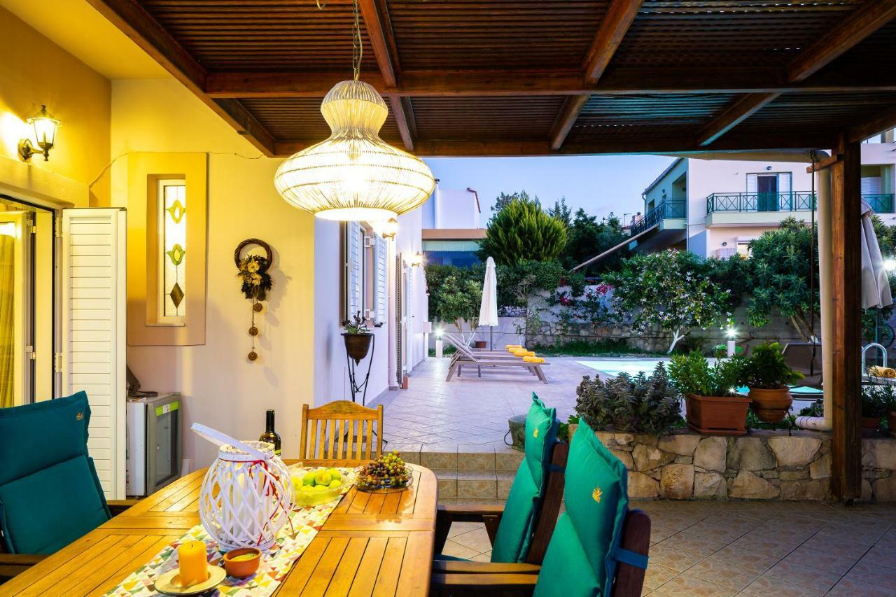 Carpe Diem-Luxury Villa With Private Pool Agia Paraskevi  Extérieur photo